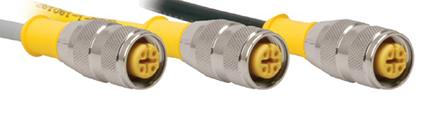 Turck konfektioniertes Sensorkabel 5-adrig Buchse / M12 Stecker, Länge 10m