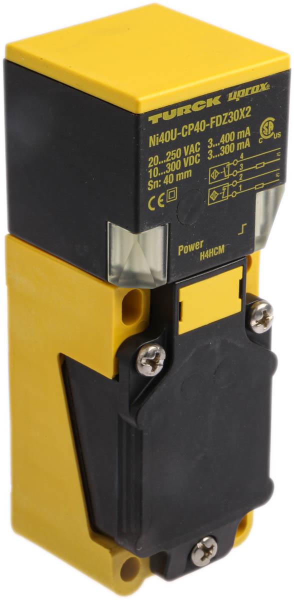 Turck Näherungssensor 10 → 300 V dc, 20 → 250 V ac / 300 mA, 400 mA, Kubisch 40 mm, IP68