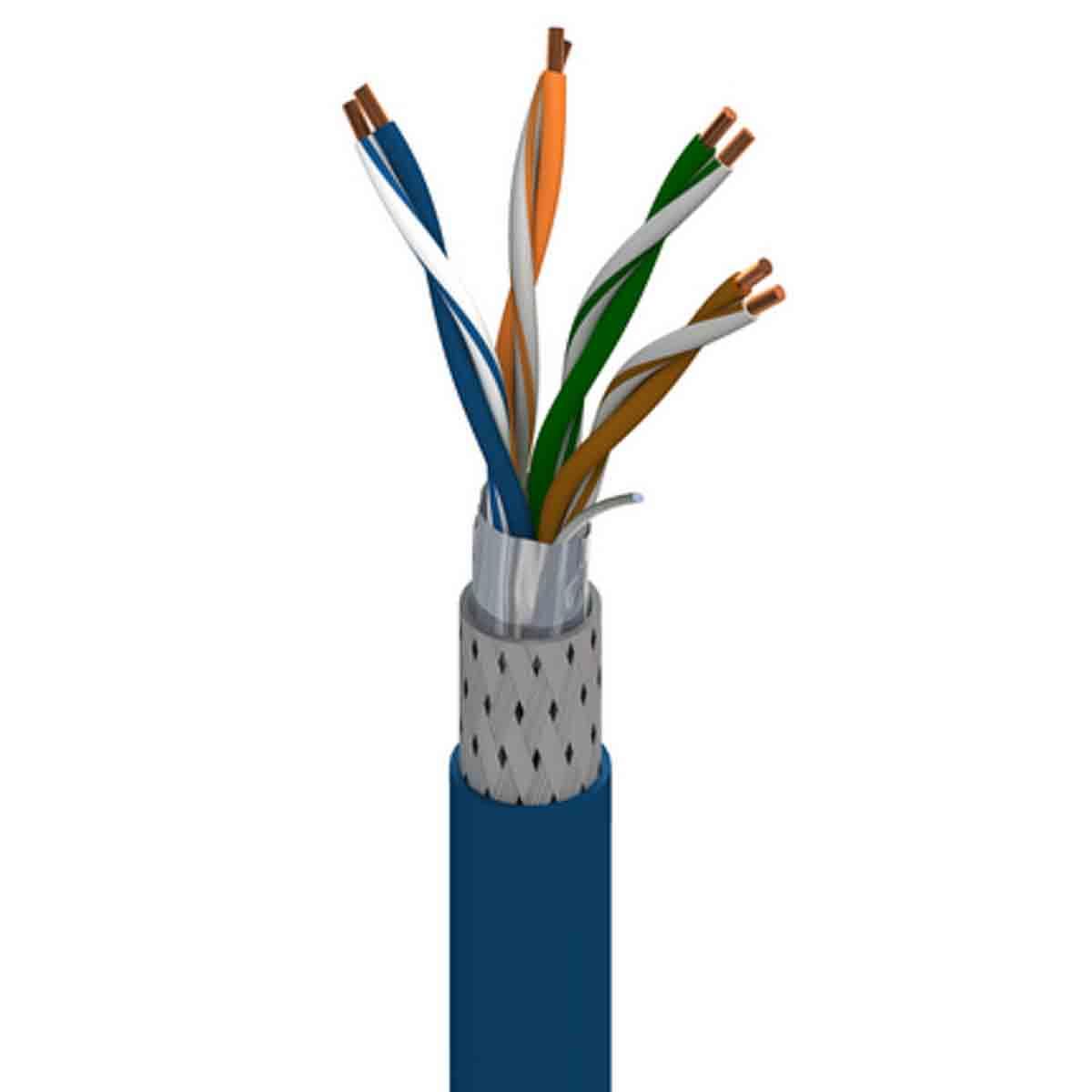 Produktfoto 1 von Belden DataTuff Ethernetkabel Cat.5e, 305m, Schwarz Verlegekabel SF/UTP, Aussen ø 8.38mm, PVC