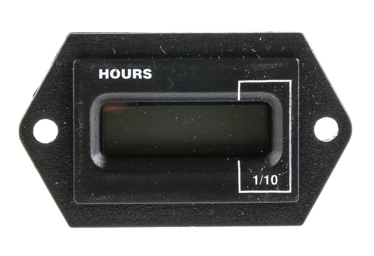 Produktfoto 1 von Curtis Zähler LCD 6-stellig, 5 → 12 V dc, 6 → 12 V ac, 0 → 99999,9