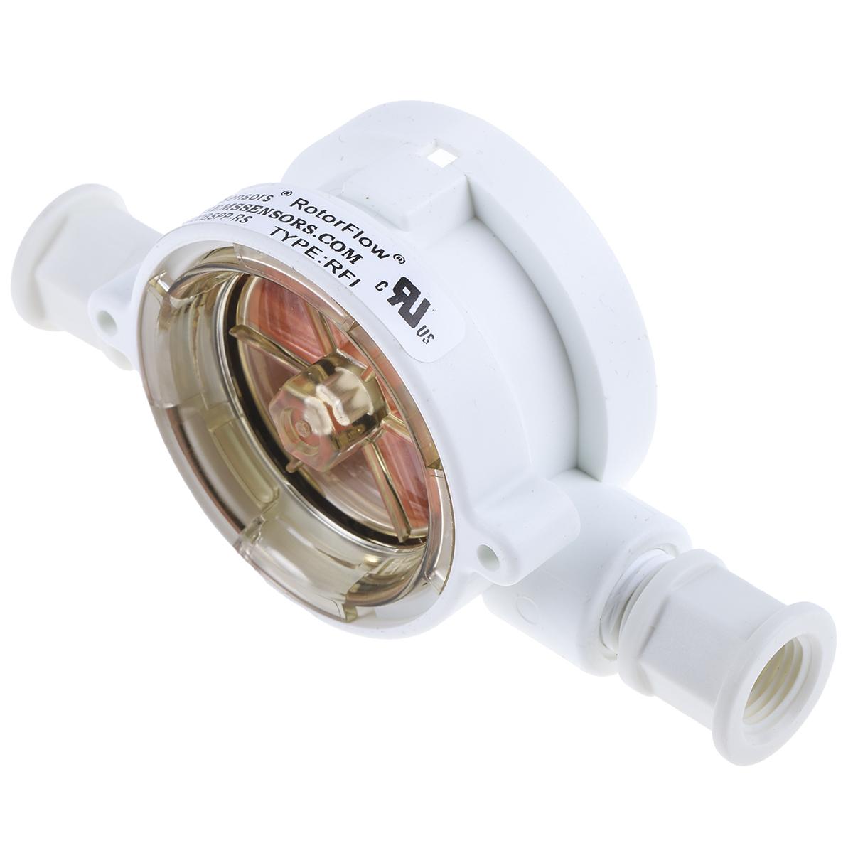 Gems Sensors RFI Flüssigkeit Strömungssensor 2 l/min. → 20 l/min. Typ RotorFlow