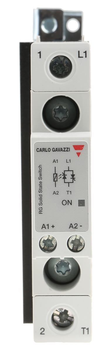 Carlo Gavazzi Tafelmontage Halbleiterrelais mit Nulldurchgang, 1-poliger Schließer 600 V ac / 30 A