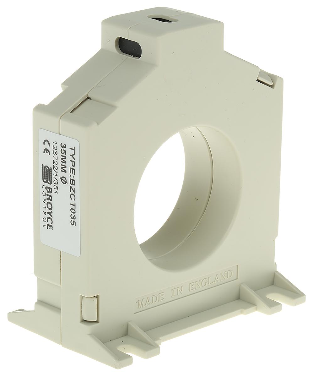 Produktfoto 1 von Broyce Control BZCT Stromwandler, Leitermaß 35mm, 64mm x 40mm x 74mm