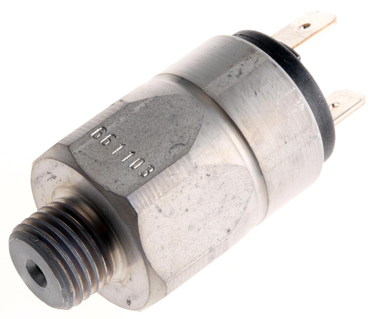 Suco 01664 G1/4 Drucksensor 10bar bis 20bar, Relais, für Luft, Heizöl, Hydraulikflüssigkeit, Terpentin