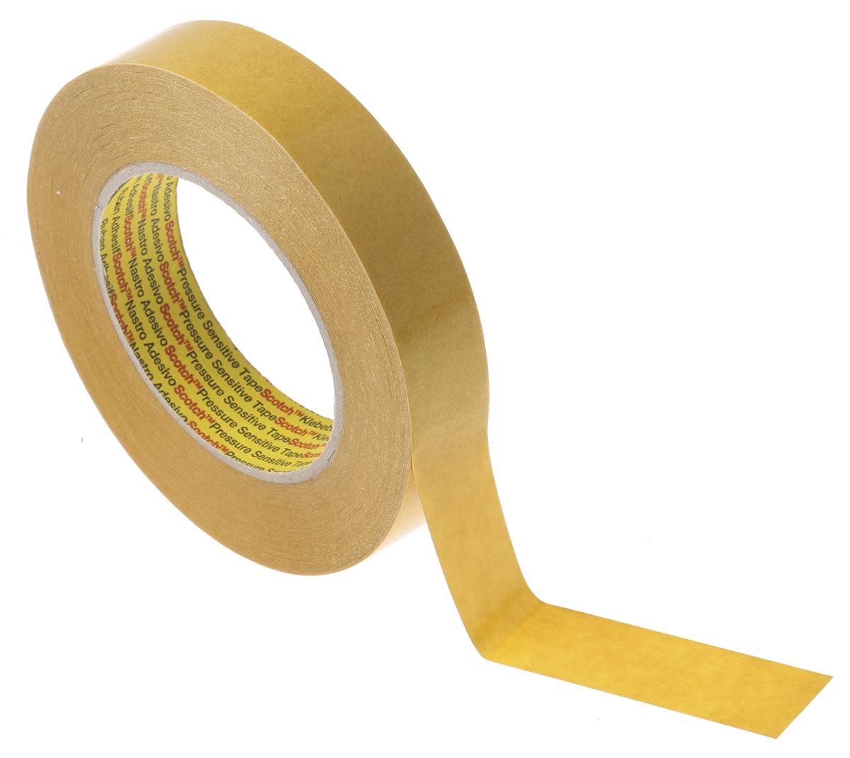 Produktfoto 1 von 3M 9040 Doppelseitiges Papierband, Beige, -20°C bis +50°C, Stärke 0.1mm, 25mm x 50m