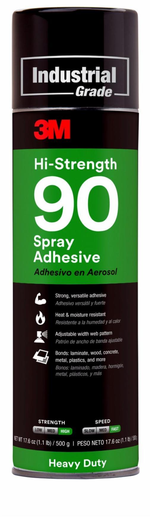 Produktfoto 1 von 3M Hi-Strength 90 Aerosol transparent, Spray 500 ml