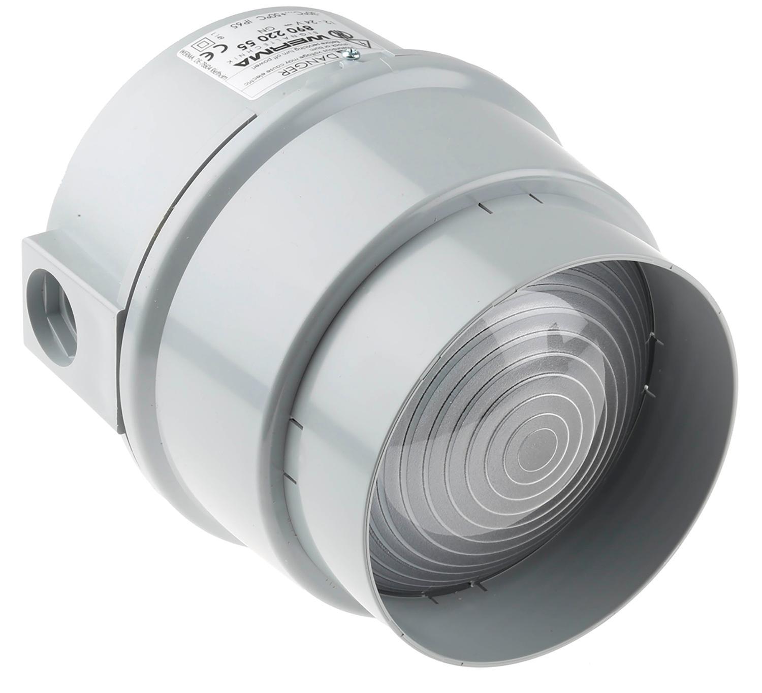 Produktfoto 1 von Werma BWM 890, LED Dauer Signalleuchte Grün, 12 → 24 V dc, Ø 150mm x 154mm