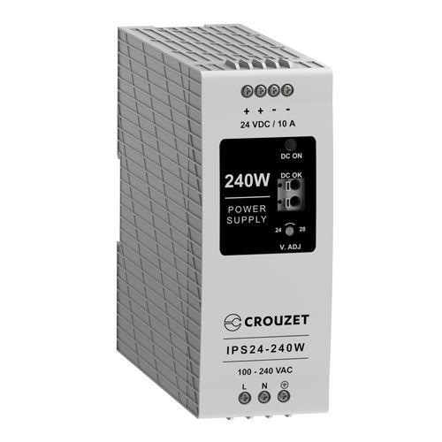 Produktfoto 1 von Crouzet 89452 DIN-Schienen Netzteil DIN-Schienen Netzteil 240W, 90 → 264V ac, 24V dc / 10A