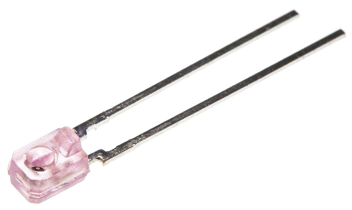 Sharp IR-Diode, Side Looker 3mW, 950nm, 26°, 2-Pin, Durchsteckmontage