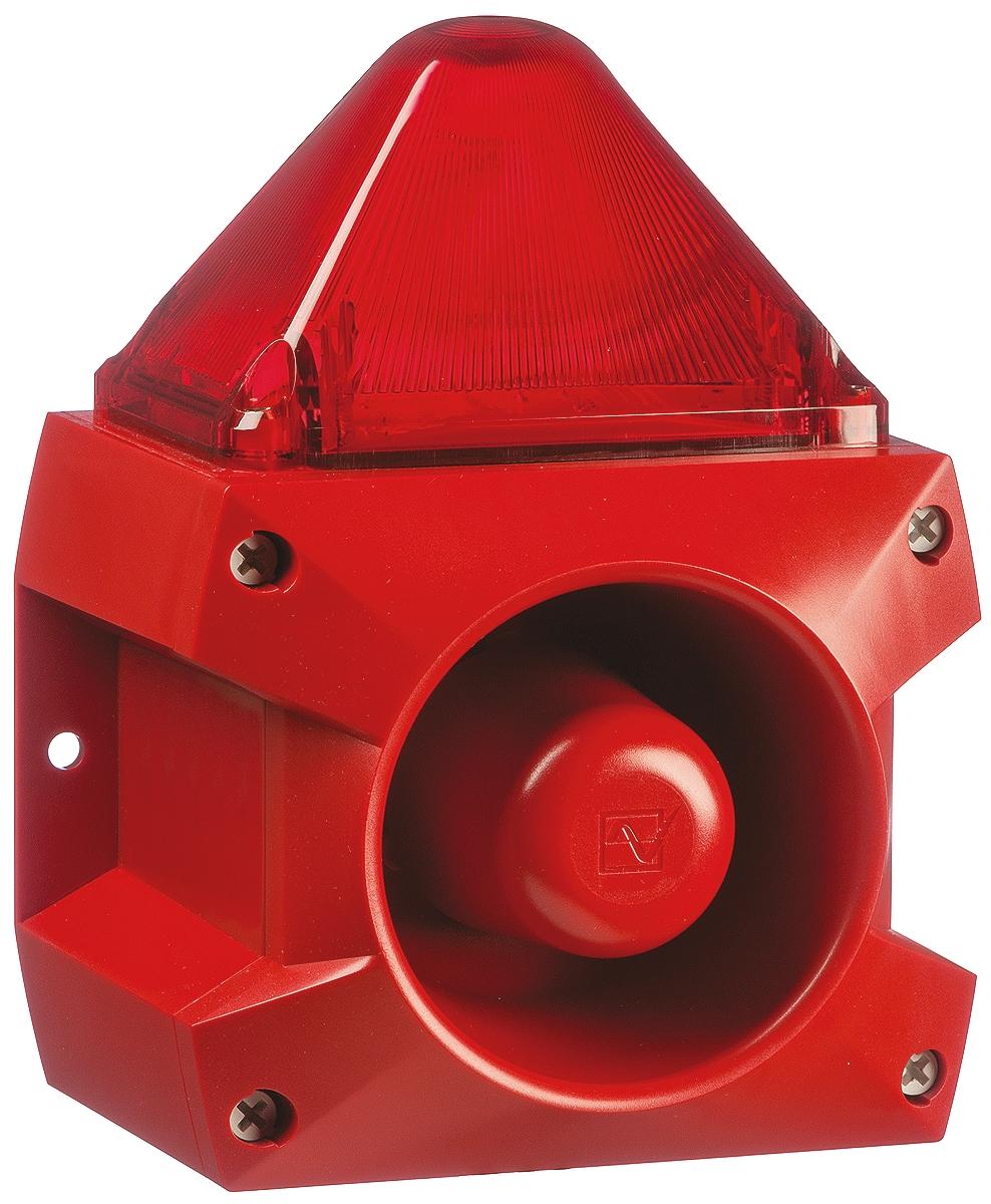 Produktfoto 1 von Pfannenberg PA X 5-05 Xenon Blitz-Licht Alarm-Leuchtmelder Rot, 24 V dc