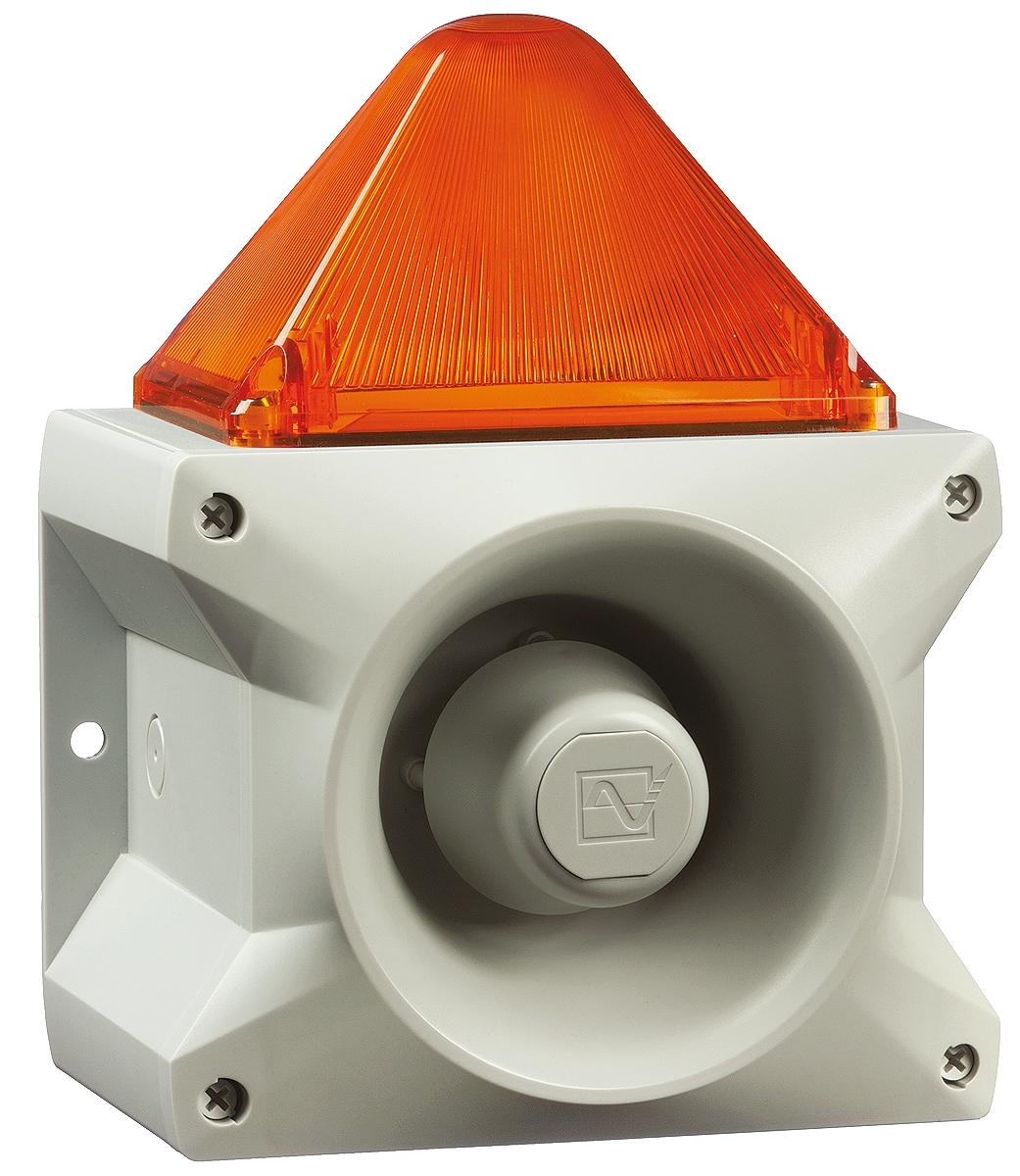 Produktfoto 1 von Pfannenberg PA X 10-10 Xenon Blitz-Licht Alarm-Leuchtmelder Orange, 230 V ac