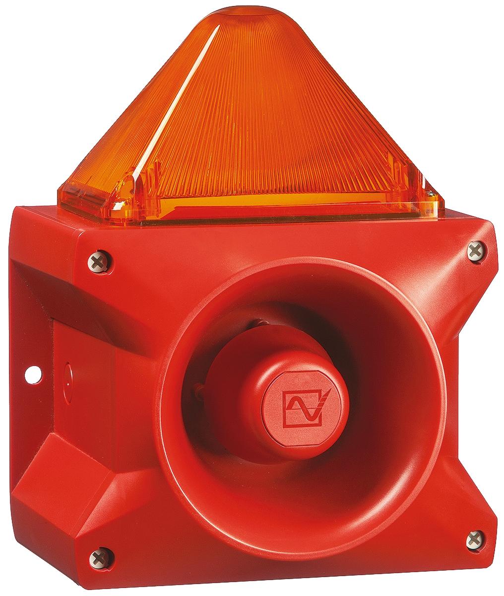 Produktfoto 1 von Pfannenberg PA X 10-10 Xenon Blitz-Licht Alarm-Leuchtmelder Orange, 24 V dc