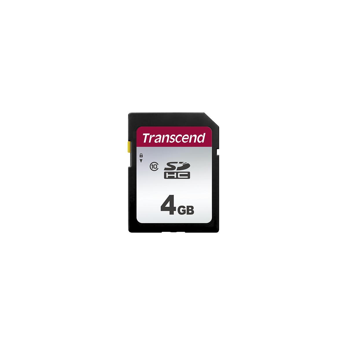 Produktfoto 1 von Transcend 300S SD SD-Karte 4 GB Class 10, TLC