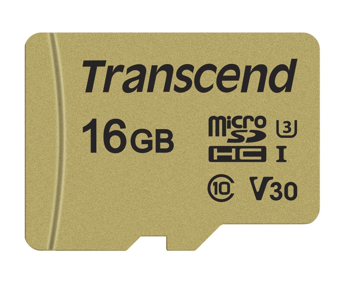 Produktfoto 1 von Transcend MicroSD Micro SD Karte 16 GB Class 10, MLC