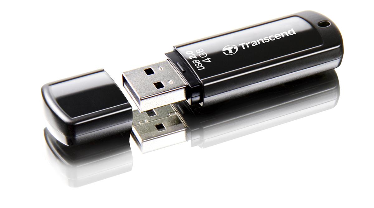 Produktfoto 1 von Transcend, USB-Stick, 4 GB, USB 2.0, JF350