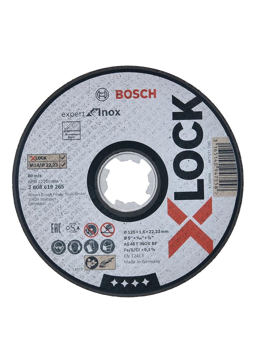 Produktfoto 1 von Bosch Aluminiumoxid Trennscheibe Ø 125mm / Stärke 1.6mm, Korngröße P60