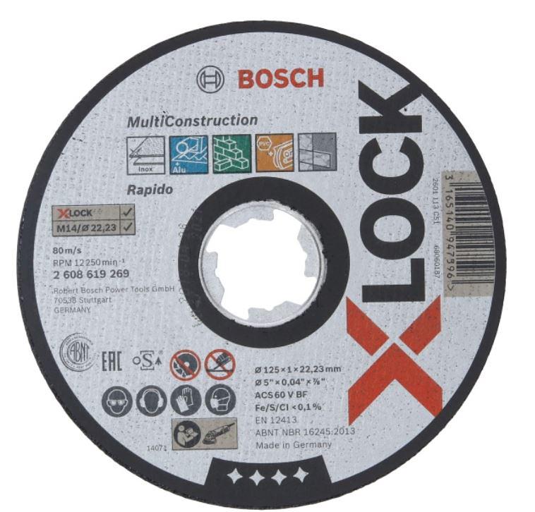 Produktfoto 1 von Bosch Aluminiumoxid Trennscheibe Ø 125mm / Stärke 1mm