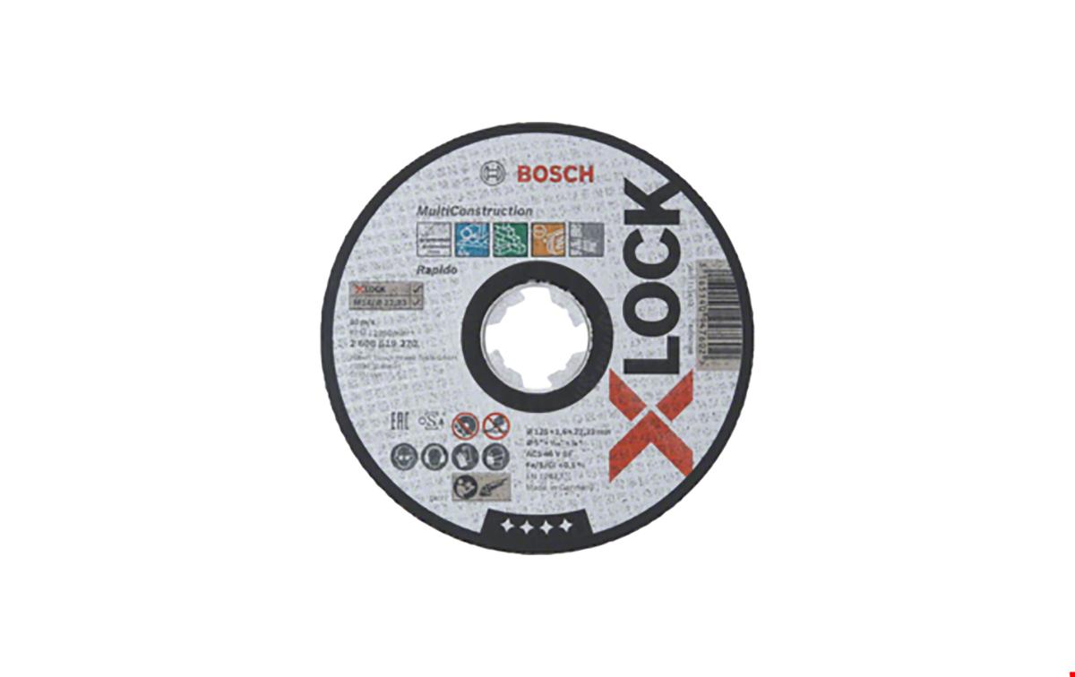 Bosch Aluminiumoxid Trennscheibe Ø 125mm / Stärke 1.6mm, Korngröße P80