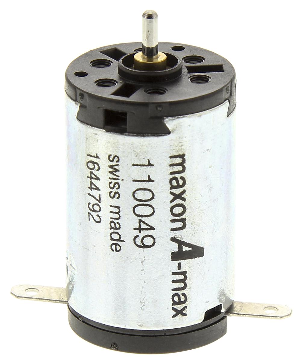 Produktfoto 1 von Maxon Bürstenmotor bis 2,1 mNm, 24 V dc / 2 W, Wellen-Ø 1.5mm x 25.4mm