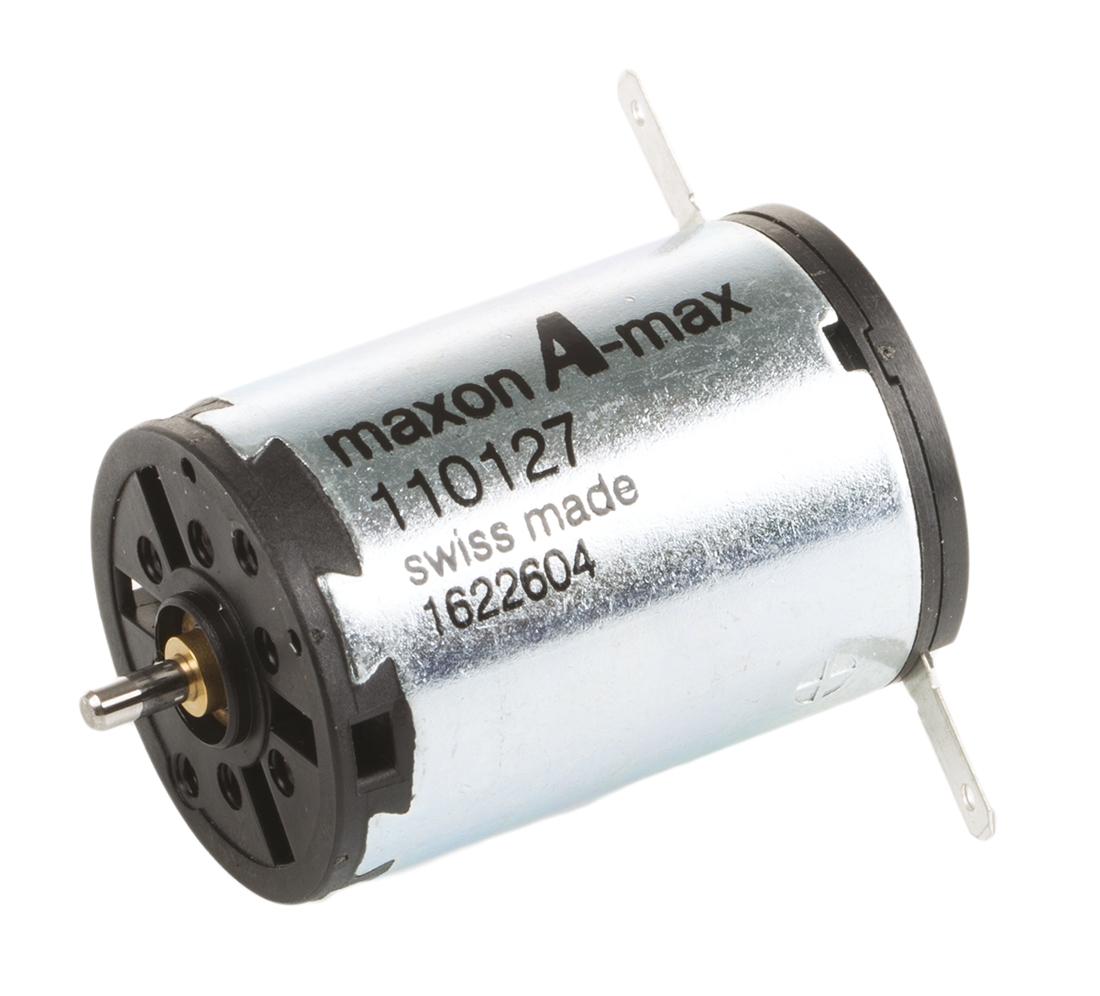 Produktfoto 1 von Maxon Bürstenmotor bis 6,15 mNm, 36 V dc / 5 W, Wellen-Ø 2mm x 31.9mm