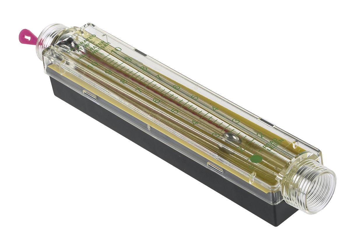 Produktfoto 1 von Parker S Flüssigkeit Durchflussmesser 1,5 l/min → 10 l/min. Typ Variabler Bereich