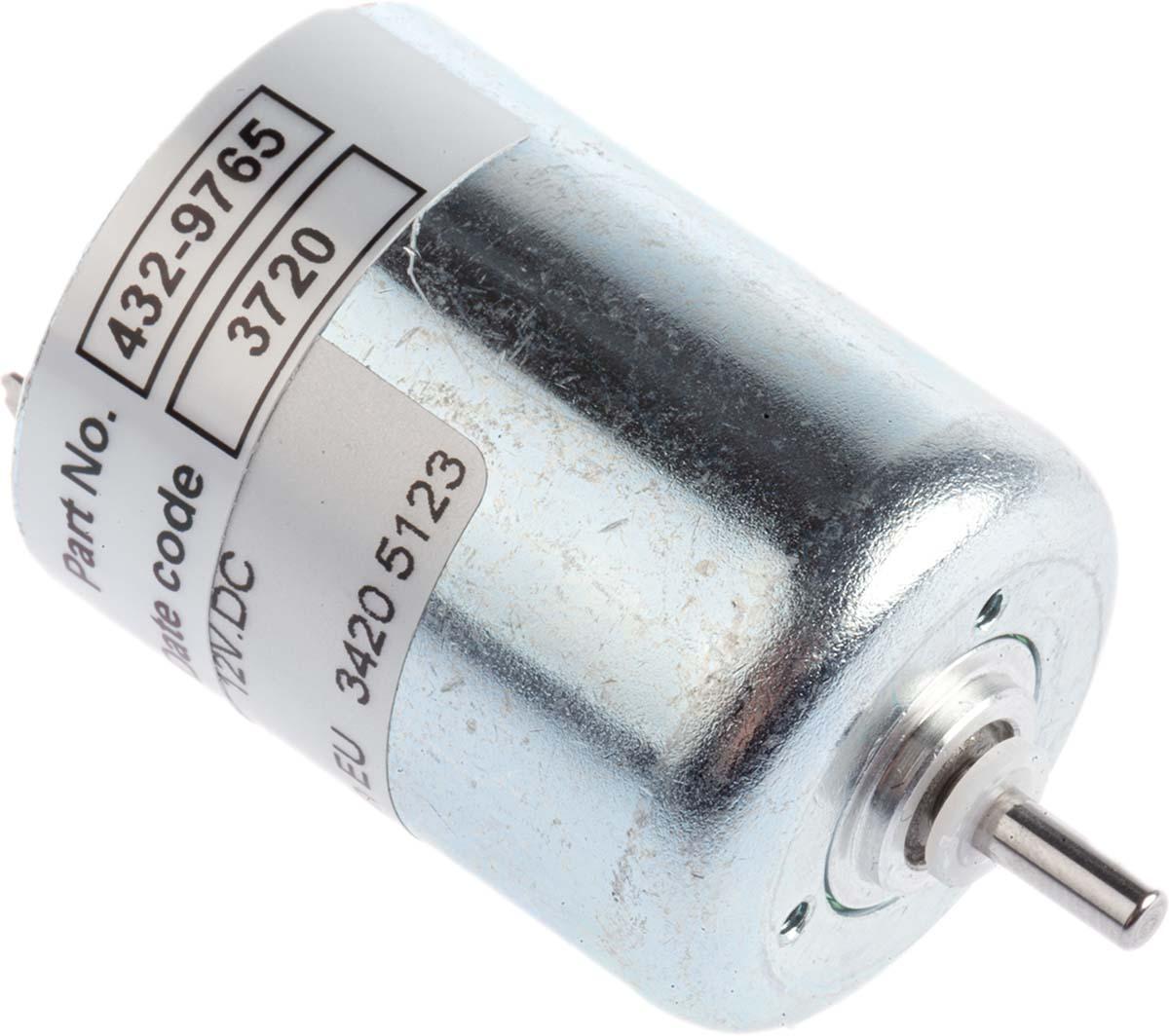 Produktfoto 1 von McLennan Servo Supplies Servomotor, 1.5 Ncm, 12 V, 3000 U/min, 2.9 W, 0.6Ncm, 3mm, B. 29mm, L. 39.5mm