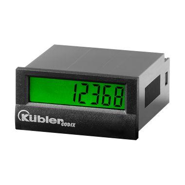 Produktfoto 1 von Kübler CODIX 136 Zähler LCD 8-stellig, Frequenz, max. 12kHz, 4 → 30 V dc, 0 → 99999999