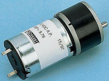 Produktfoto 1 von Crouzet Bürsten-Getriebemotor bis 50 Ncm, 24 V dc / 3 W, Wellen-Ø 5mm, 35.4mm x 68.1mm