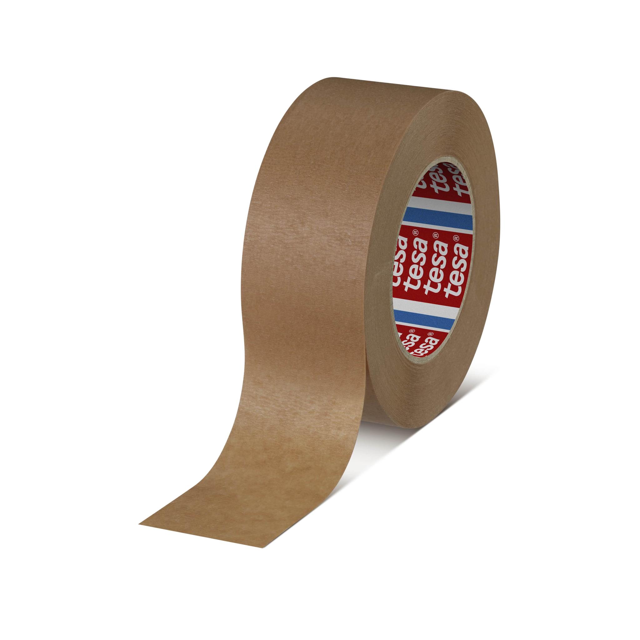 Produktfoto 1 von Tesa 4341 Papier Abdeckband Hellbraun, Stärke 0.19mm Naturgummi-Kleber 50mm x 50m