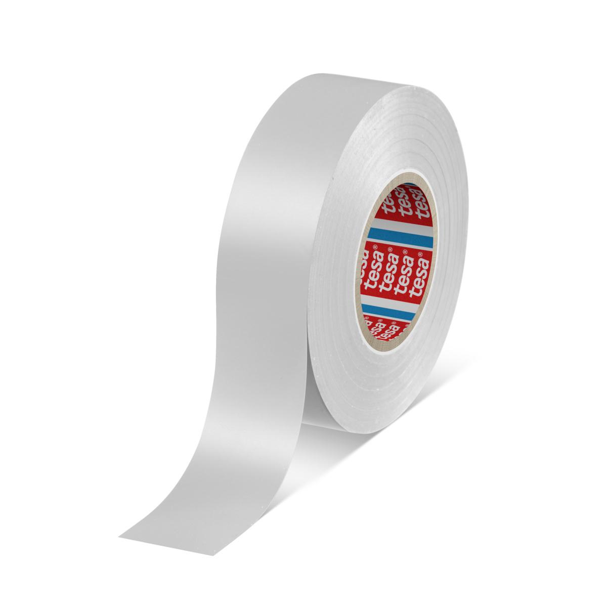 Tesa Premium Soft Isolierband, PVC Silber, 0.126mm x 19mm x 33m