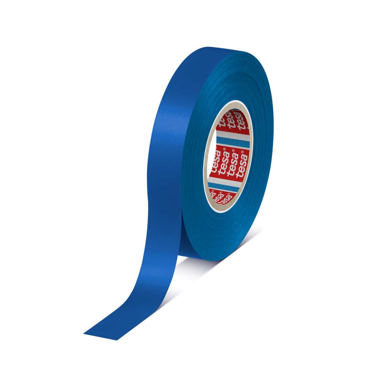 Produktfoto 1 von Tesa Premium Soft Isolierband, PVC Blau, 0.126mm x 19mm x 33m