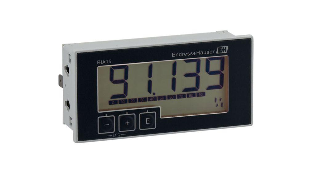 Endress+Hauser LCD Einbaumessgerät für 4…20 mA H 45mm B 92mm 5-Stellen T. 4.5mm