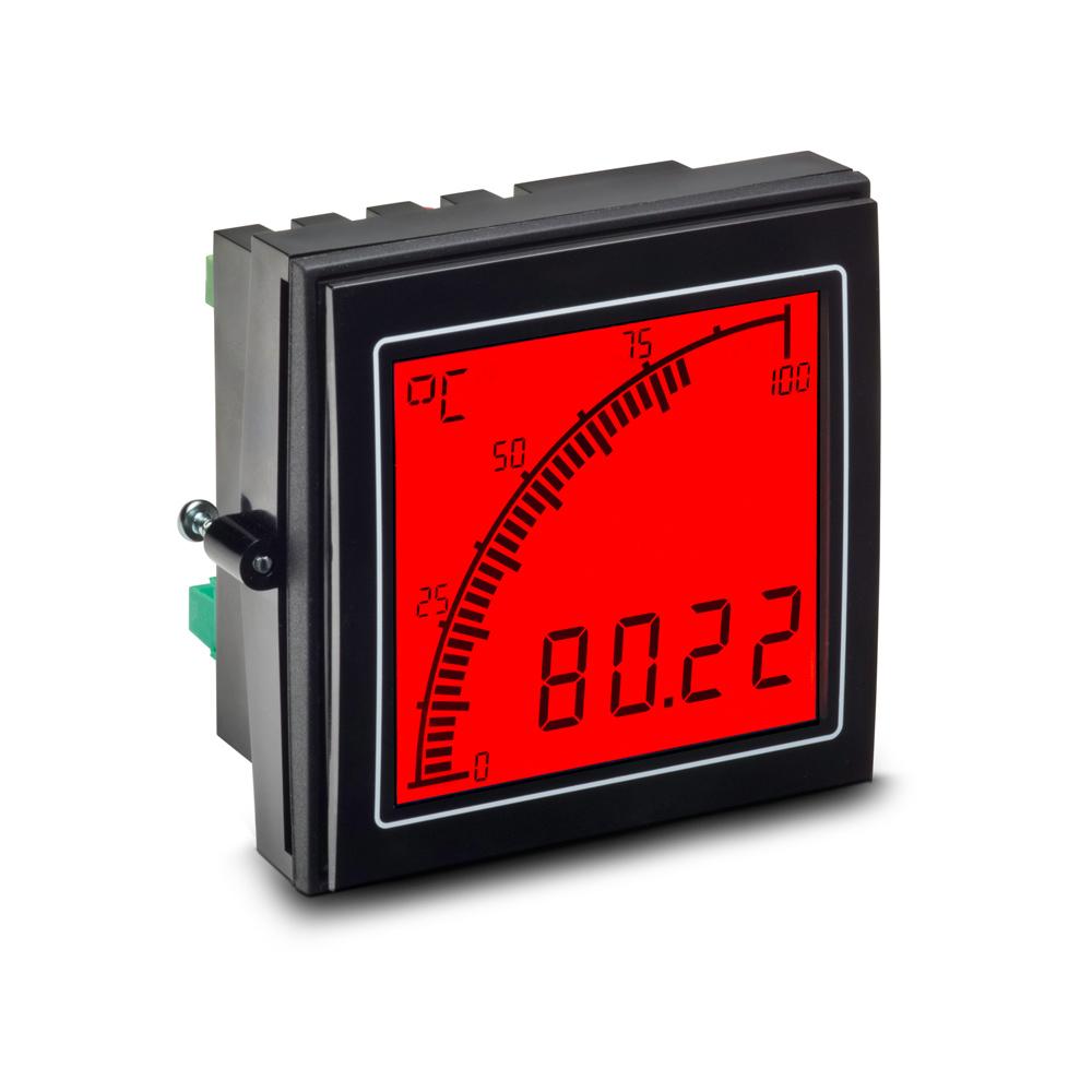 Produktfoto 1 von Trumeter LCD Temperaturanzeige für Temperatur H 68mm B 68mm 4-Stellen T. 53mm