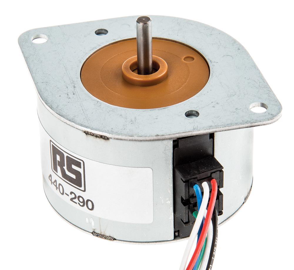 Produktfoto 1 von Crouzet Dauermagnet 7.5° Schrittmotor 12,5 V / 390 mA 0.16Nm 6-adrig Wellen-Ø 4mm