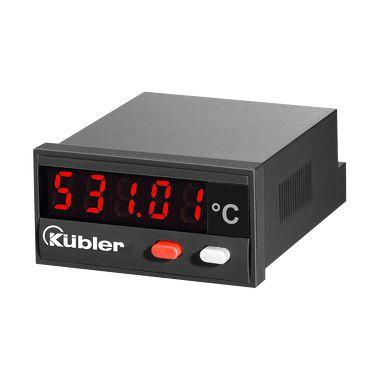 Produktfoto 1 von Kübler CODIX 531 Temperaturanzeige/ PT100 Eingang, 10 → 30 V dc, 48 x 24mm