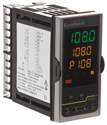 Produktfoto 1 von Eurotherm Piccolo P108 PID Temperaturregler, 3 x Logik, Relais Ausgang, 24 V ac/dc, 48 x 96mm