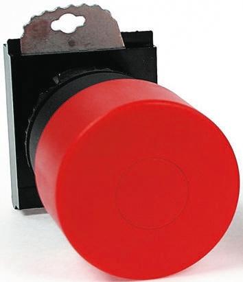 Produktfoto 1 von BACO BACO Drucktastenkopf Ø 22mm, Rot Zugentriegelung Rund Kunststoff, IP66