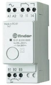 Finder  Monostabiles Relais, für DIN-Schienen 1-poliger Wechsler 16A 12V ac/dc Spule / 2.5W