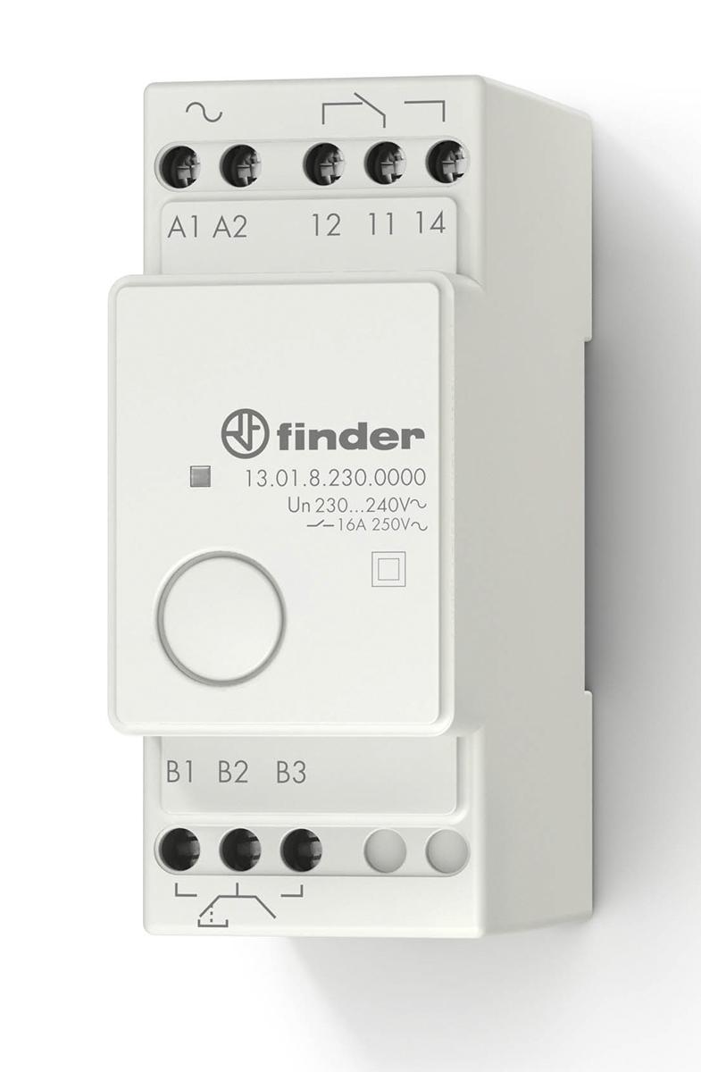 Finder  Monostabiles Relais, für DIN-Schienen 1-poliger Wechsler 16A 24V ac/dc Spule / 2.5W