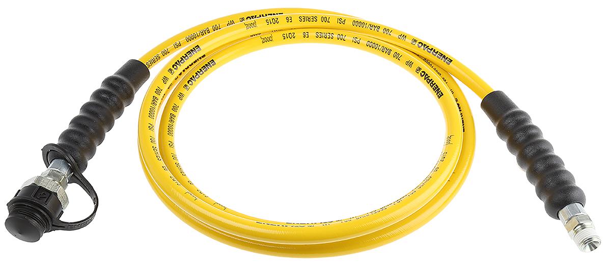 Produktfoto 1 von Enerpac Hydraulikschlauch, konfektioniert Innen ø 6.4mm, 3000mm, NPTF 3/8 Außengewinde, max. 700bar