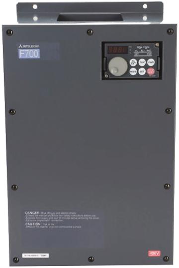 Mitsubishi FR-F746, 3-Phasen Frequenzumrichter 30 kW, 400 V ac / 62 A 0.5 → 400Hz für Wechselstrommotoren