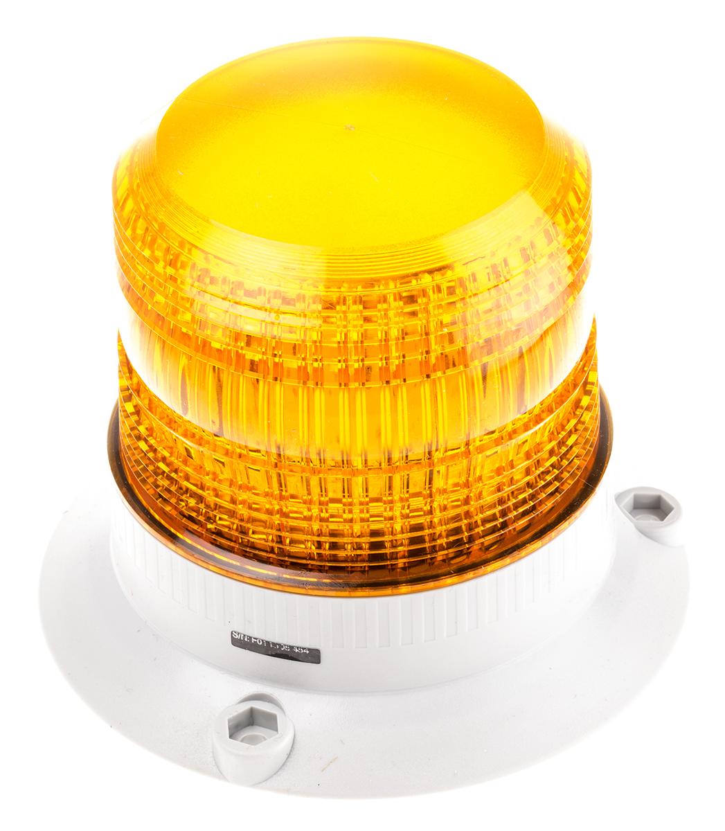 Curtis, Xenon Blitz Signalleuchte Orange, 12 → 80 V dc, Ø 150mm x 120mm