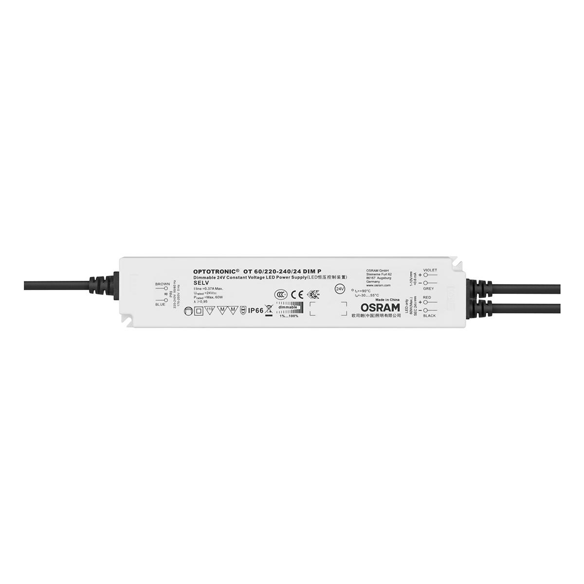 Produktfoto 1 von Osram LED-Treiber 220 V LED-Treiber, Ausgang 42V / 500mA, Dimmbar