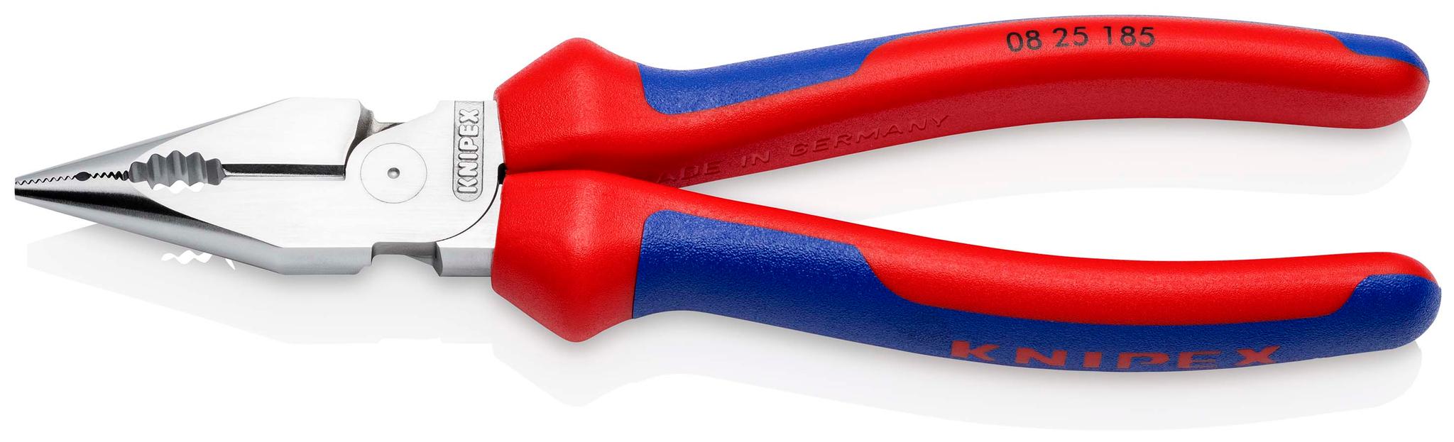 Produktfoto 1 von Knipex 25185 Kombizange , gebogen Schneidkraft → 25 mm2 185 mm