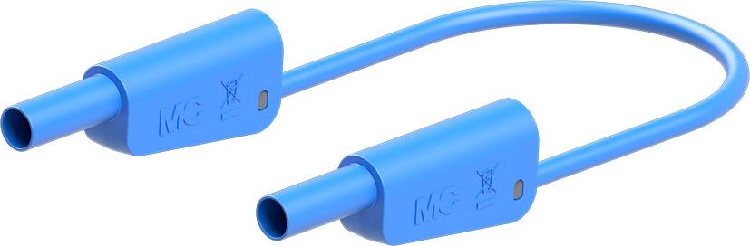 Produktfoto 1 von Staubli Messleitung Stecker, Blau 1m, 1kV / 32A