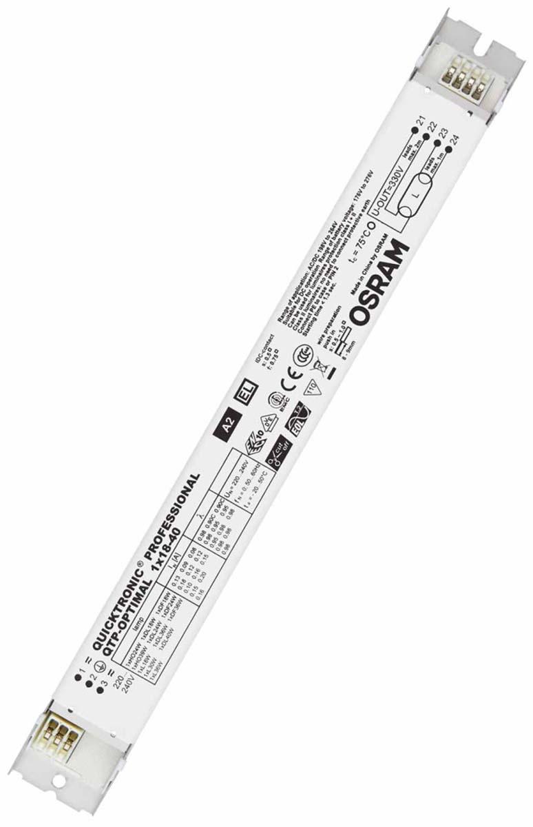 Produktfoto 1 von Osram QUICKTRONIC Vorschaltgerät Elektronisch 40 W / 220 → 240 V Fluoreszierend