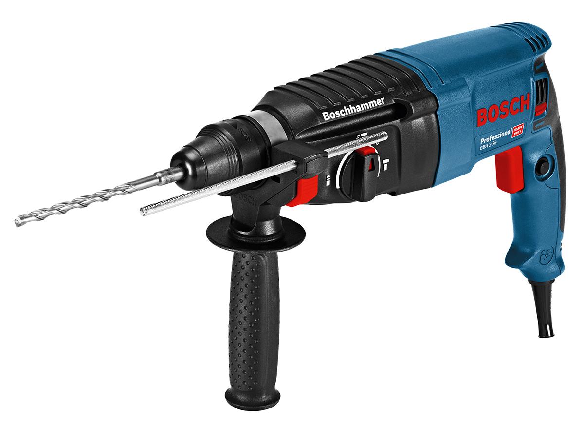 Bosch GBH 2-26 GBH Netz SDS Bohrhammer 230V Bürstenmotor 830W