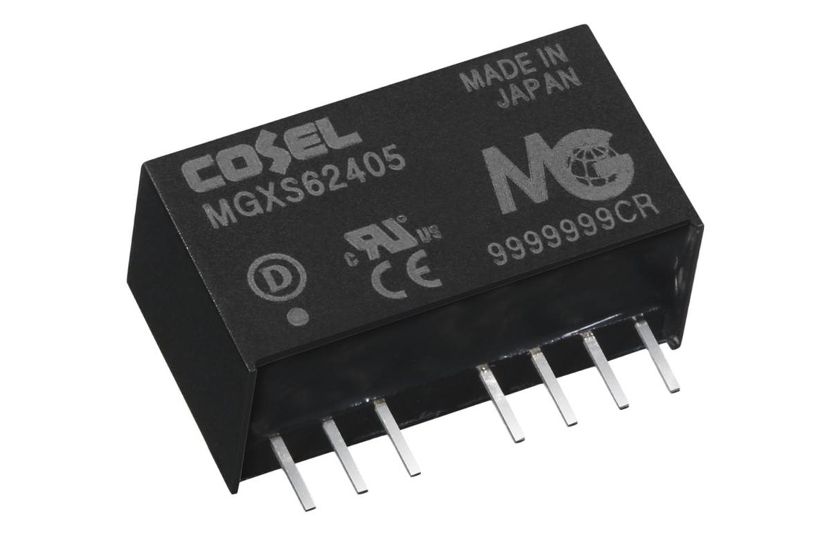 Cosel MGXS6 DC/DC-Wandler 5.28W 24 V dc IN, 3.3V dc OUT / 1.6A 1kV dc isoliert