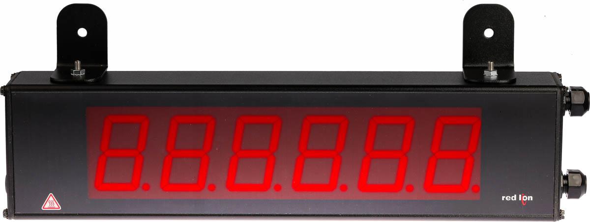 Produktfoto 1 von Red Lion Bidirektional Zähler LED-Display 6-stellig, Sekunden, max. 35kHz, 0 → 99999