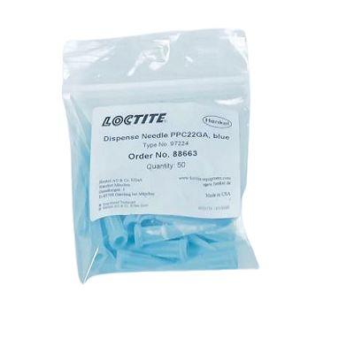 Produktfoto 1 von Loctite 97224 Dosierspitze Konisch, Blau, Größe 22, für Spritzen im Luer-Lok-Stil